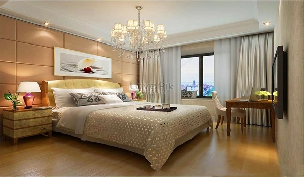 Hiranandani Mamurdi Bedroom Area